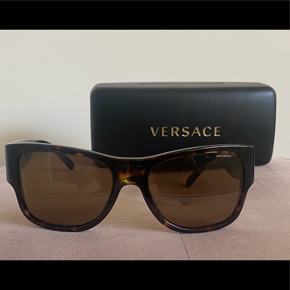 VERSACE Sunglasses Havana/Brown